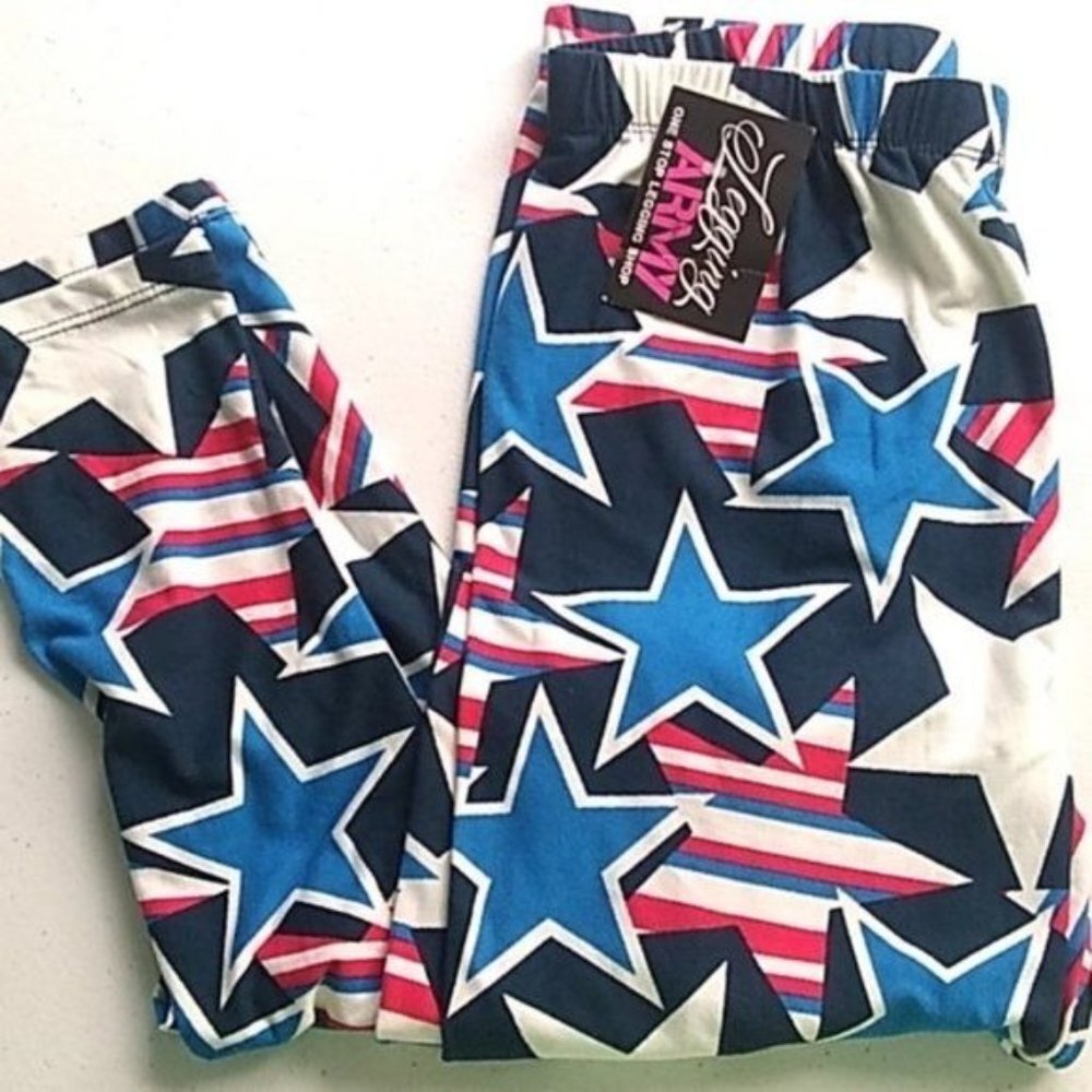 Legging Army Stars & Strips Leggings One Size 3-14